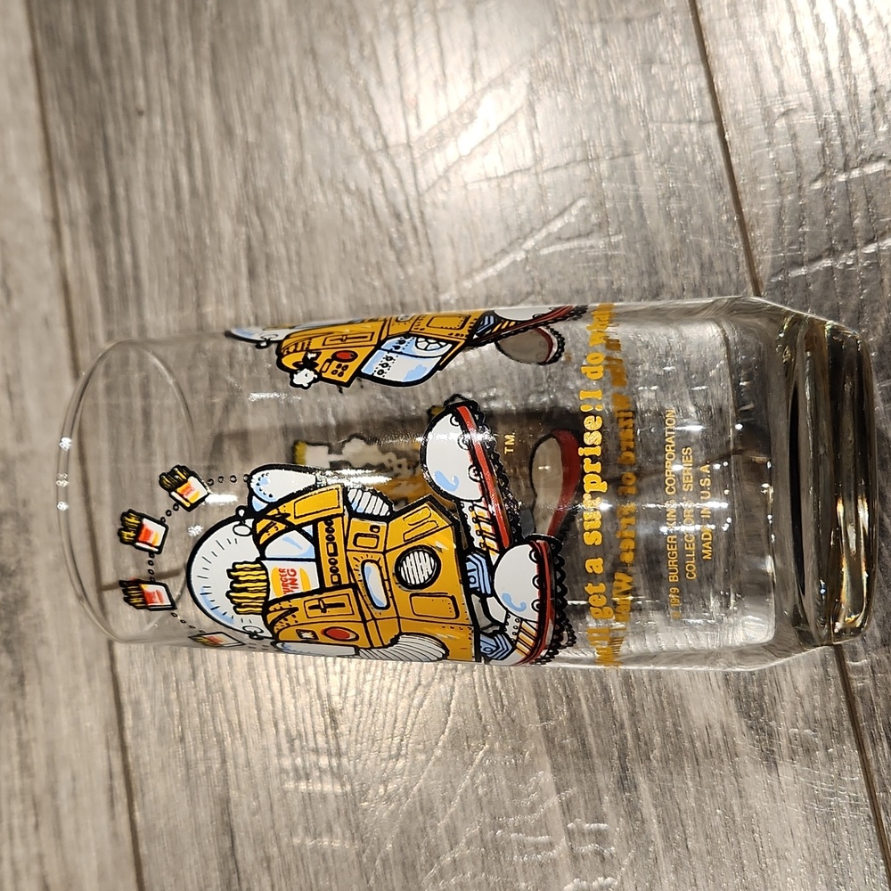NWOT Vtg. 1979 Burger King Fries Collectors Series Drinkware